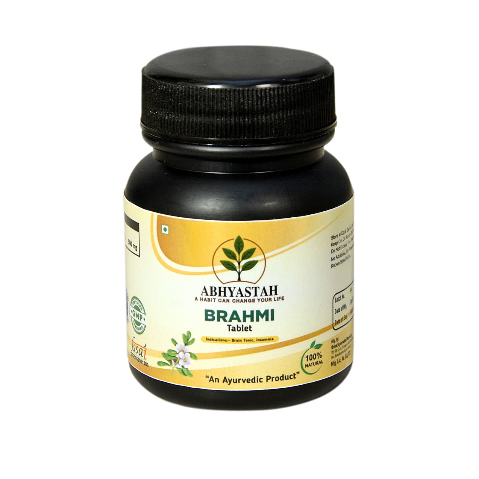 Brahmi Tablets (60 Tablets) — thumbnail 2