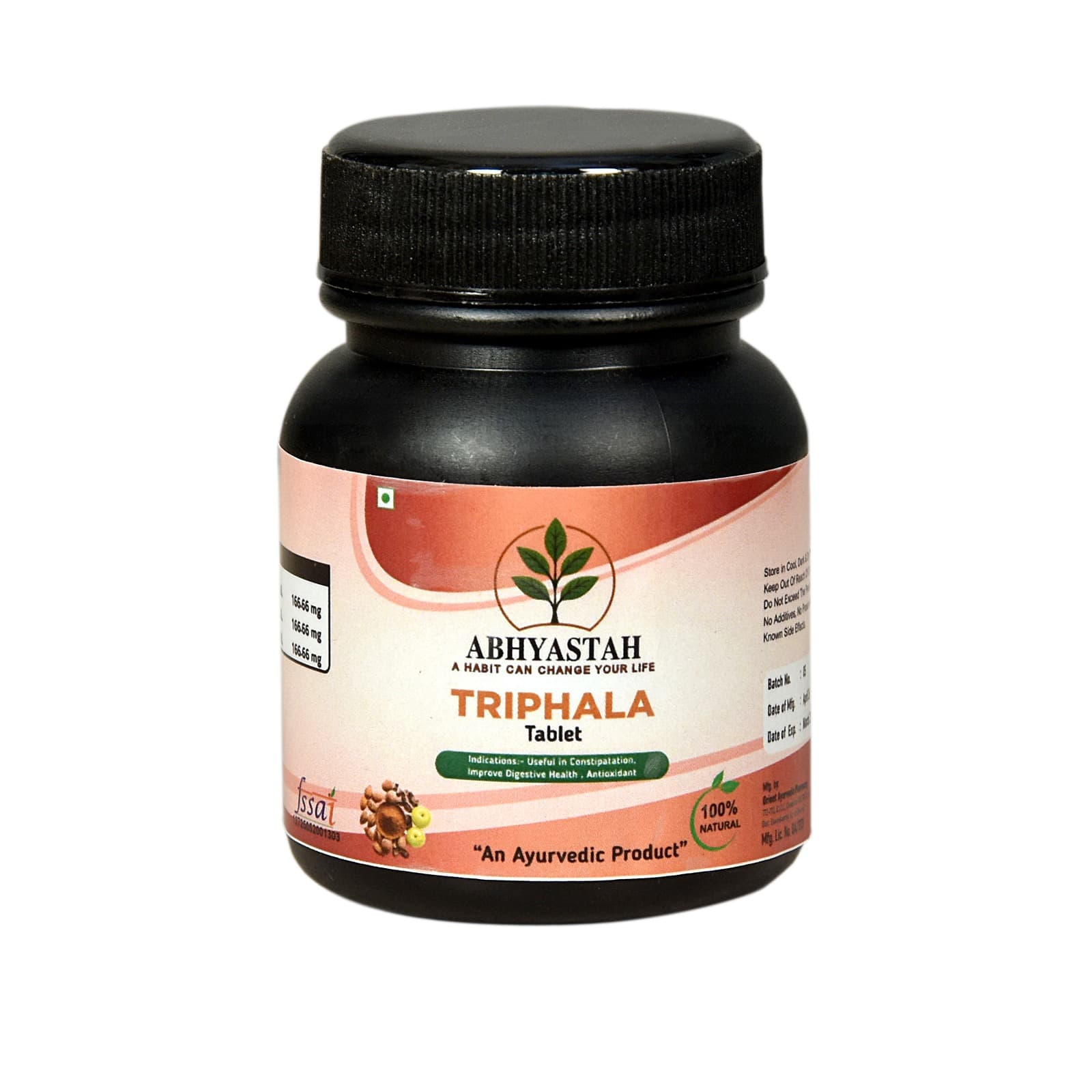 Triphala Tablets (60 Tablets) — thumbnail 2