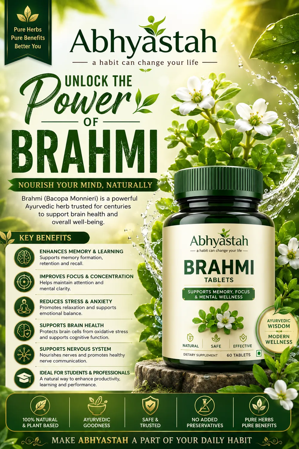 Brahmi Tablets (60 Tablets) — thumbnail 7